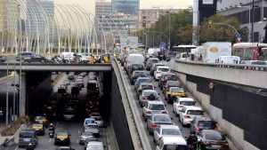 Tráfico en Barcelona