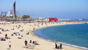 Imponentes playas de Barcelona