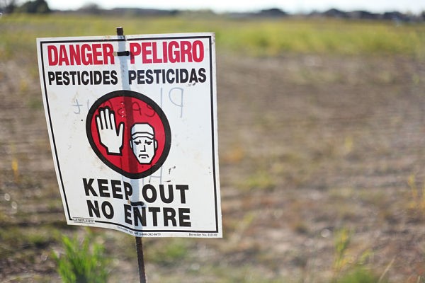 Pesticidas consumidos a través del agua