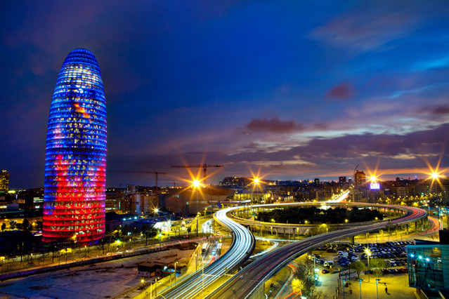 La Torre Agbar de Barcelona